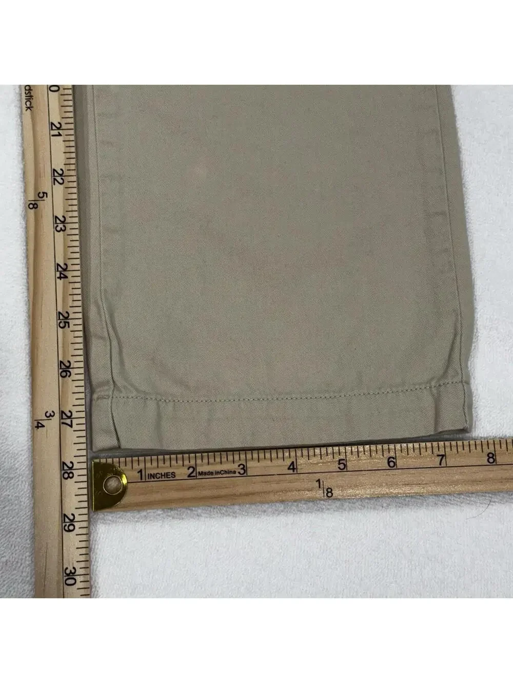 Polo By Ralph Lauren Boy’s Size 14 Straight Leg Classic Chino Tan Khaki Dressy
